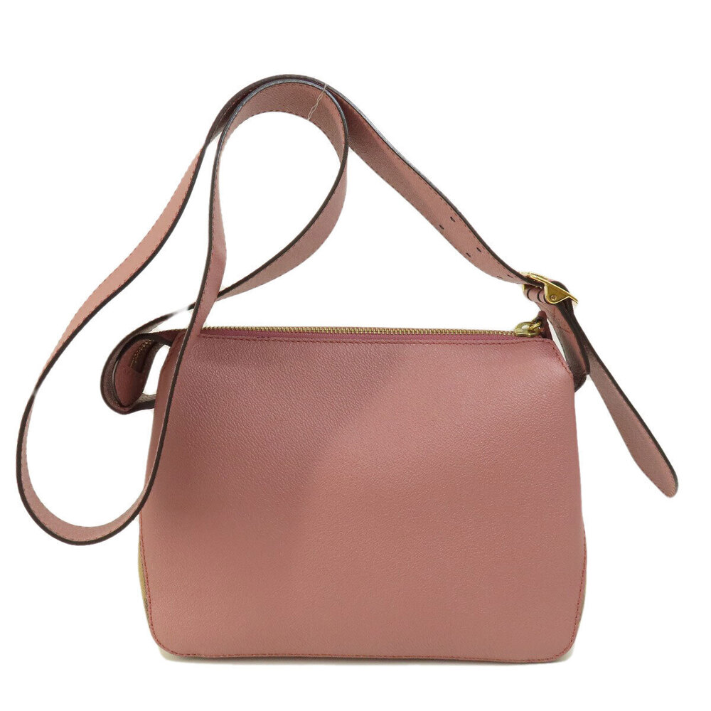 Burberry Shoulder Bag Leather Black